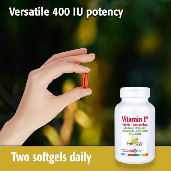 Vitamin E⁸ · 400 IU